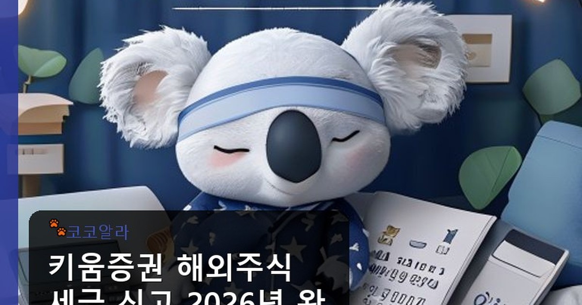 키움증권 해외주식 세금 신고 - finance.aaa12a.co.kr 캐릭터